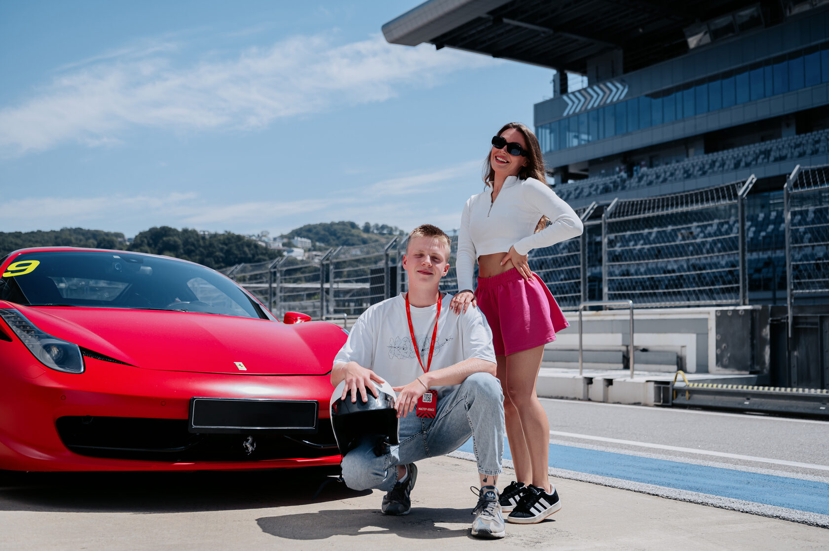Гость Gonki Sochi и Ferrari 458 Italia на Сочи Автодроме